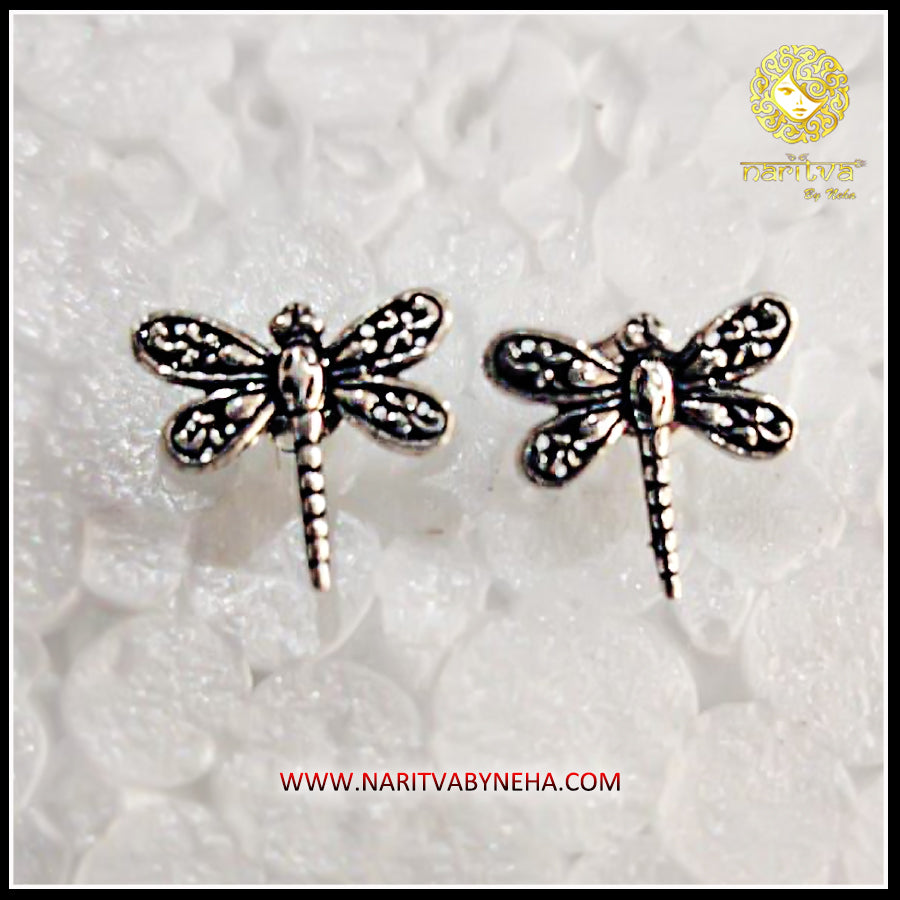 Mini Dragon Fly Studs