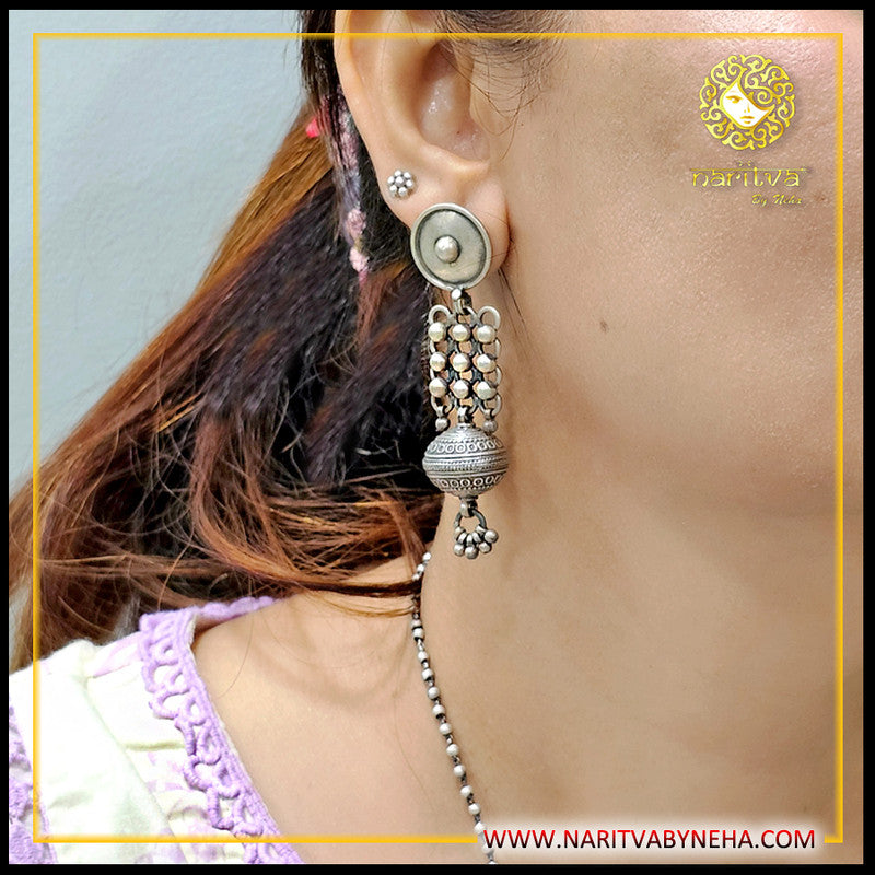 Ball Jaali Earrings