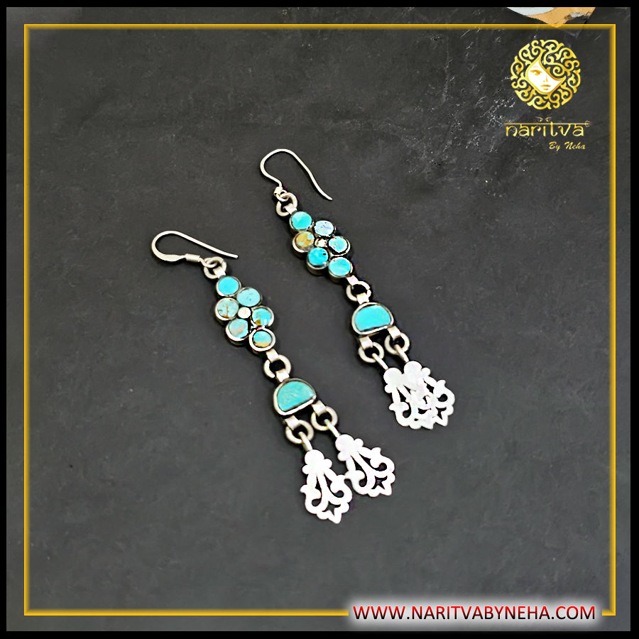 Turquoise Hook Danglers