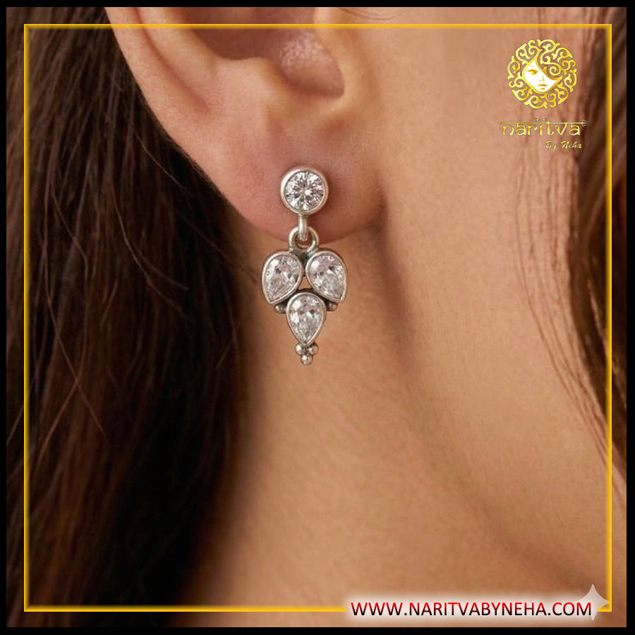 Zirconia Stone Earrings