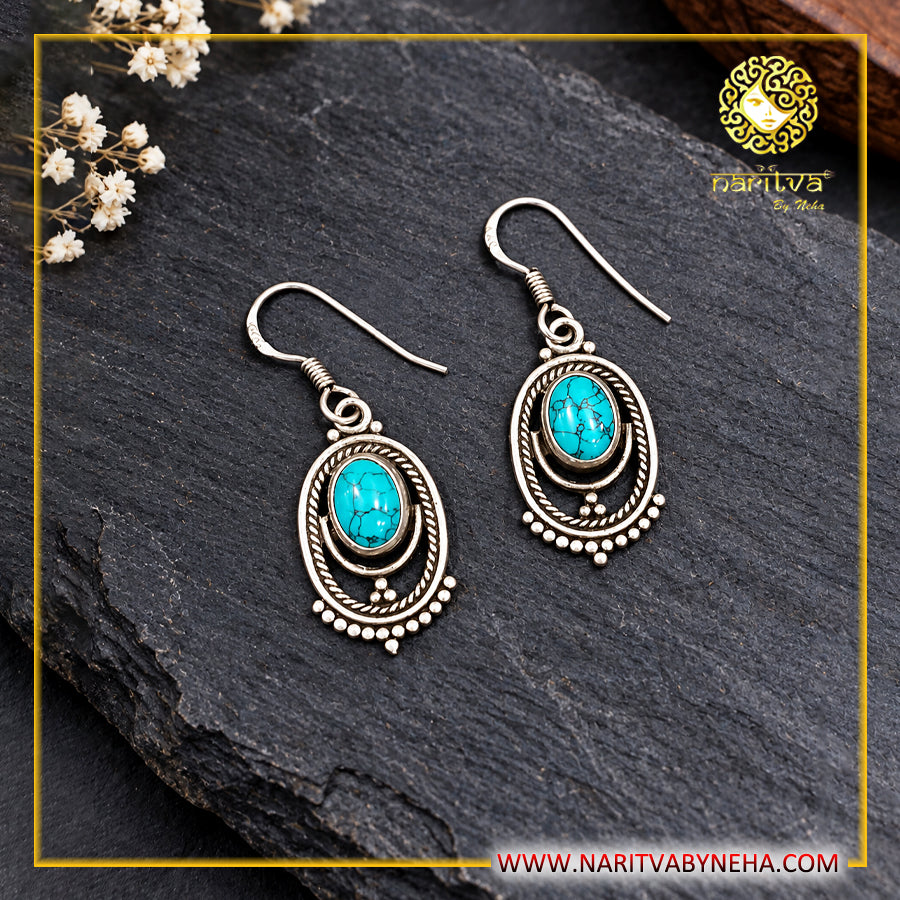 Turquoise Hook Earrings