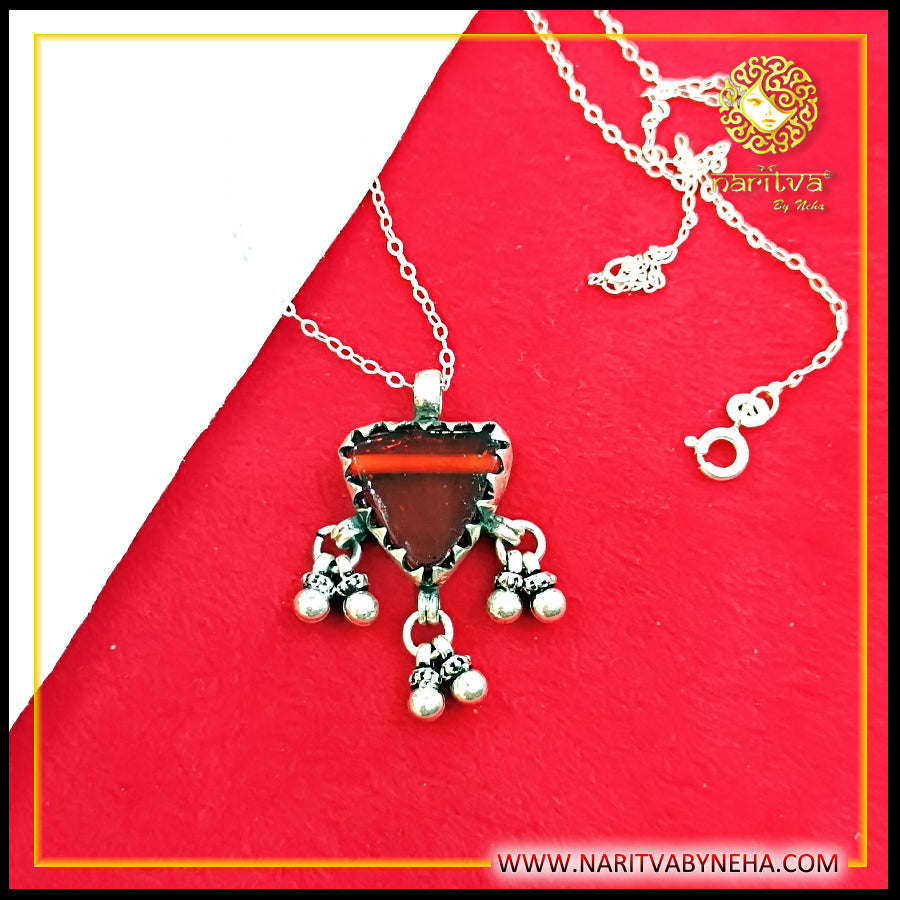 Red Ghungroo Pendant