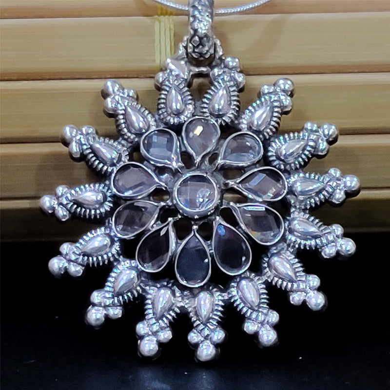 Flower Swarovski Pendant