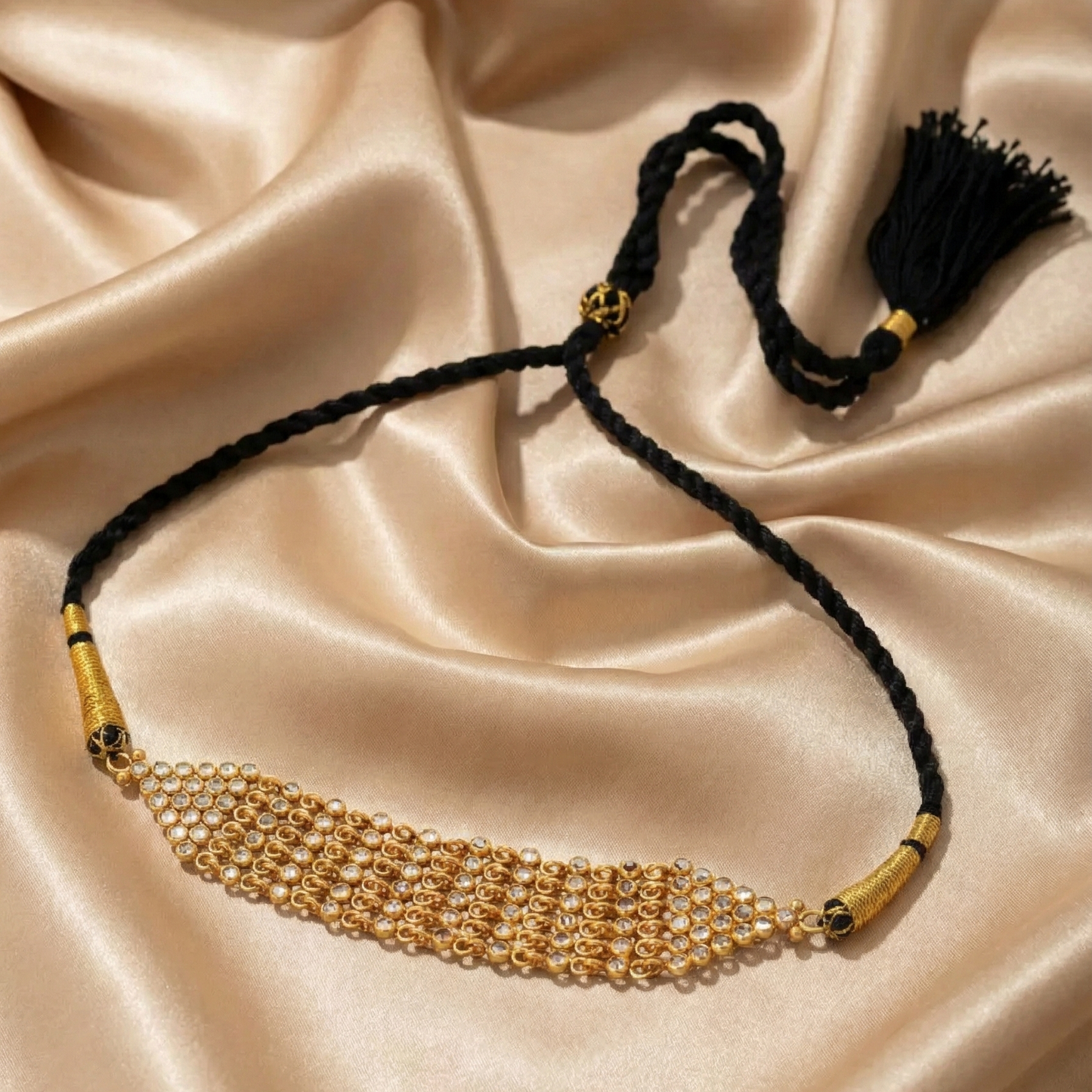 Gold Polish Polki Choker