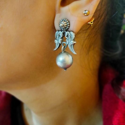 Parrot Ball Earrings