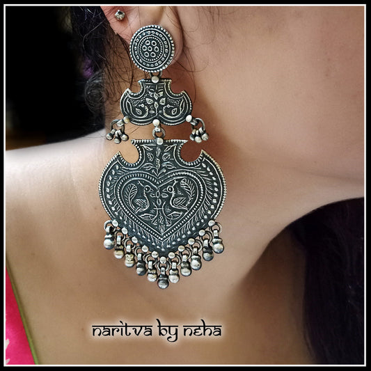 Royal three layer Earrings