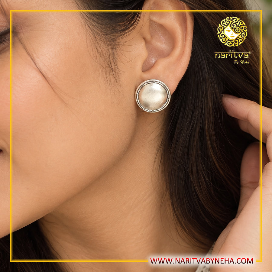 Plain Silver Studs