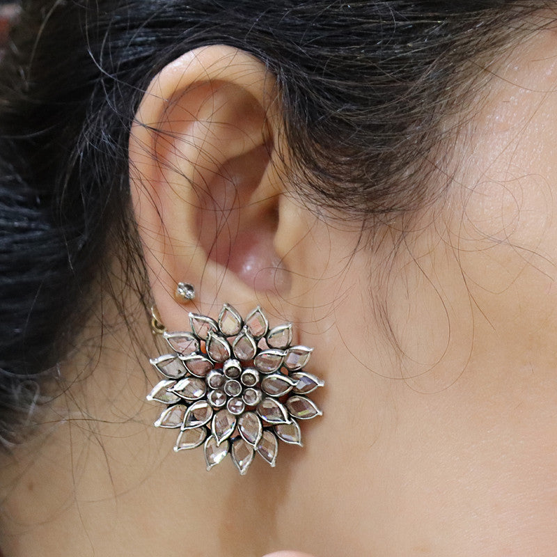 Swarovski Flower Studs