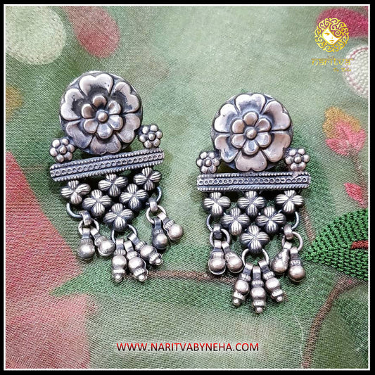 Flower Jaal Earrings