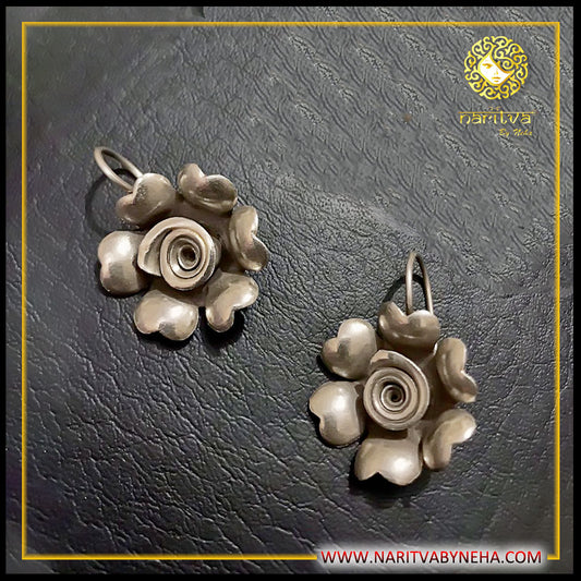 Flower Hook Earrings