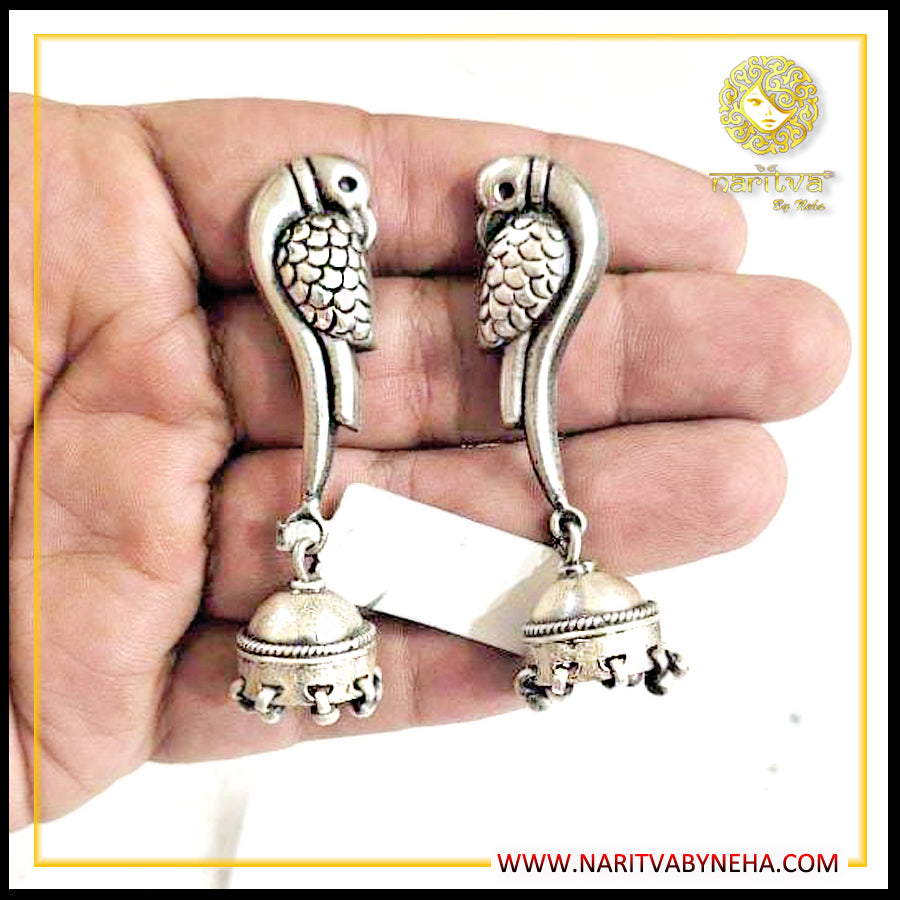 Parrot Jhumka