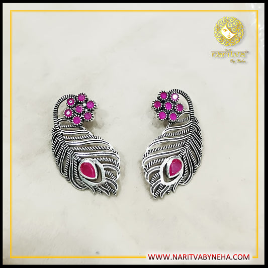 Krishna Morpankh Earrings
