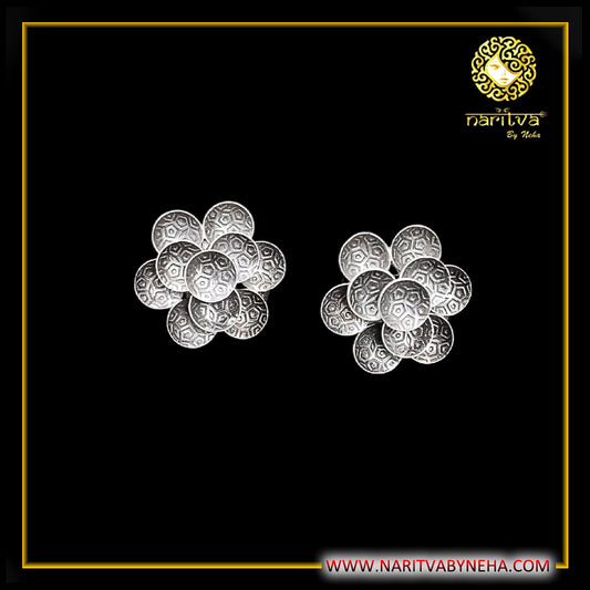 Layered Flower Studs