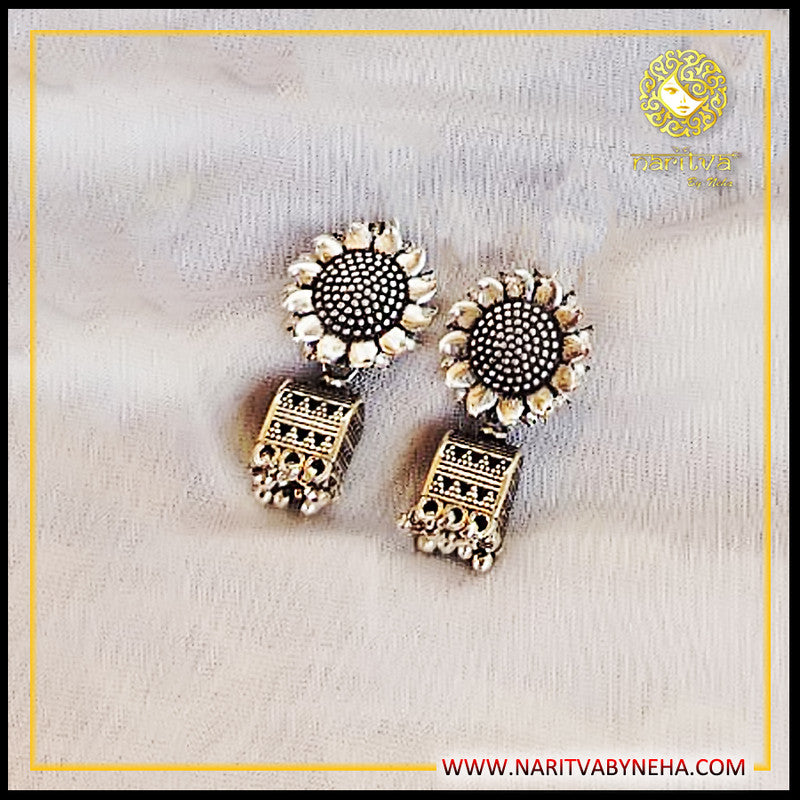 Sun Flower Jhumka