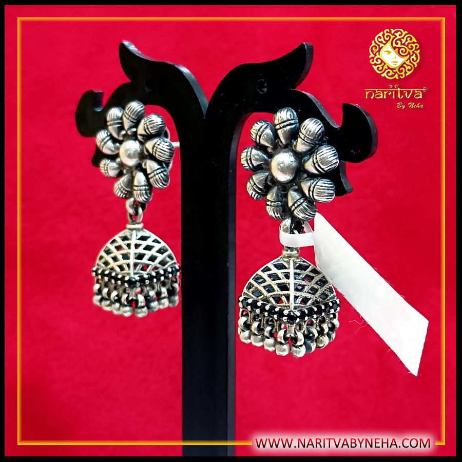 Flower Top Cone Jhumka