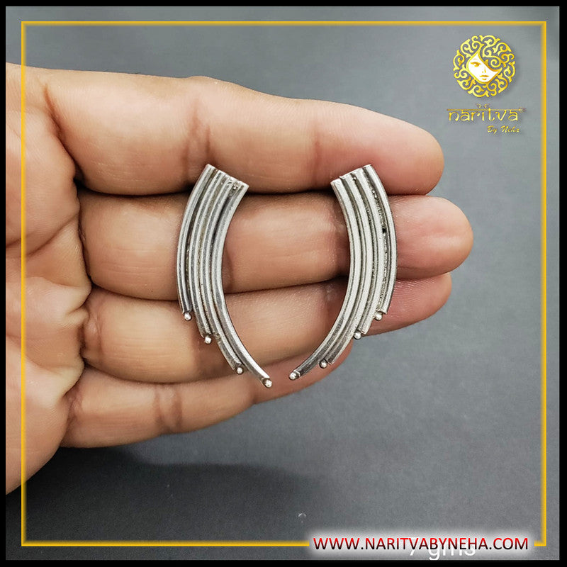 Layer Curved Earrings