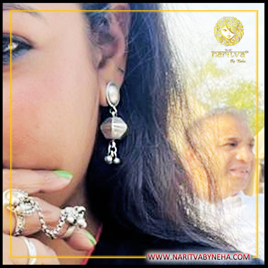 Plain Ball Ghungroo earrings