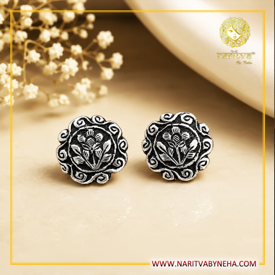 Chitai Flower Studs