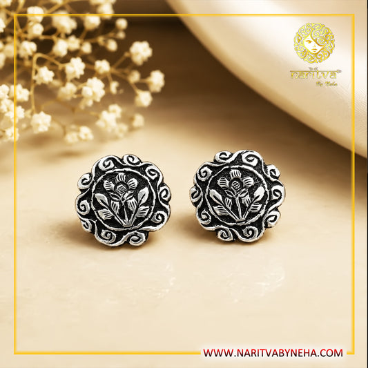 Chitai Flower Studs