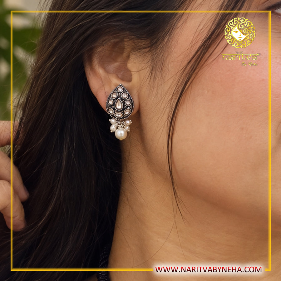 Kundan Choker Earrings Set