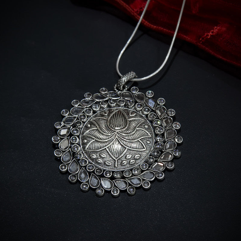 Lotus Swarovski Pendant