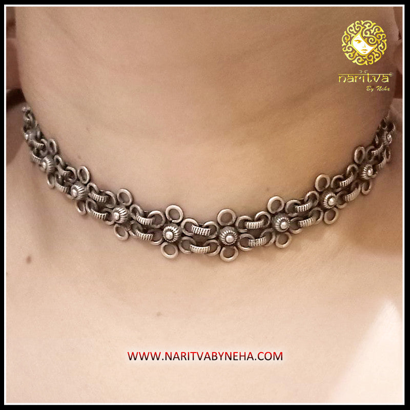 Flower Chain Choker