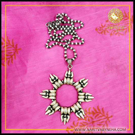 Shiva Trishul necklace
