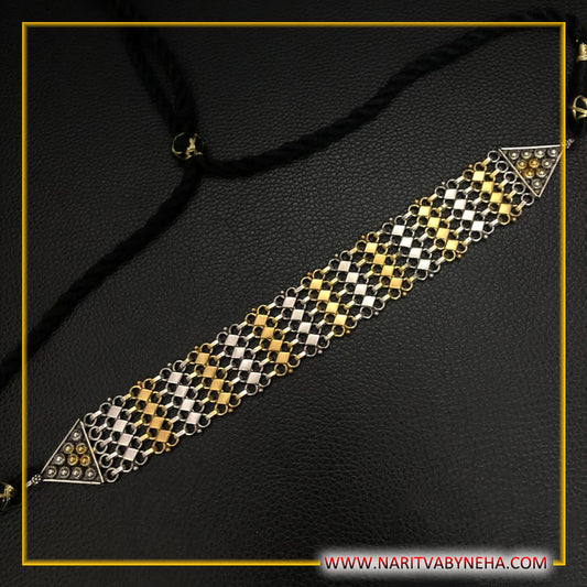 Dual Tone Jaali Choker