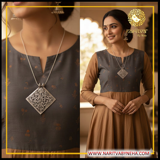 Chitai Barfi Pendant