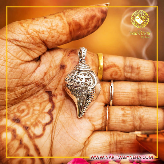 Krishna Vasudeva Shankh Pendant