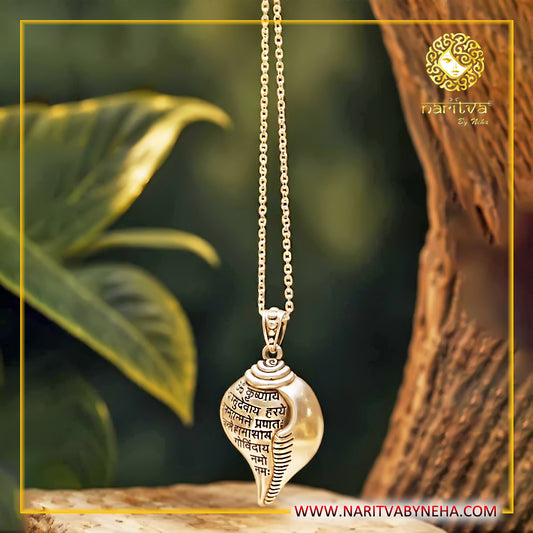 Krishna Vasudeva Shankh Necklace