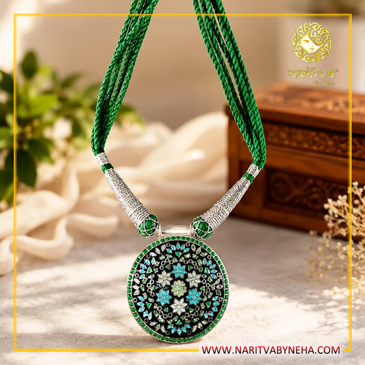 Black Meena Necklace