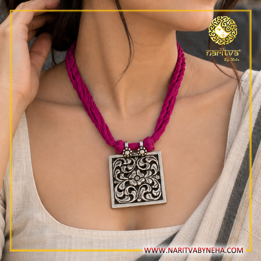 Chitai Square Necklace