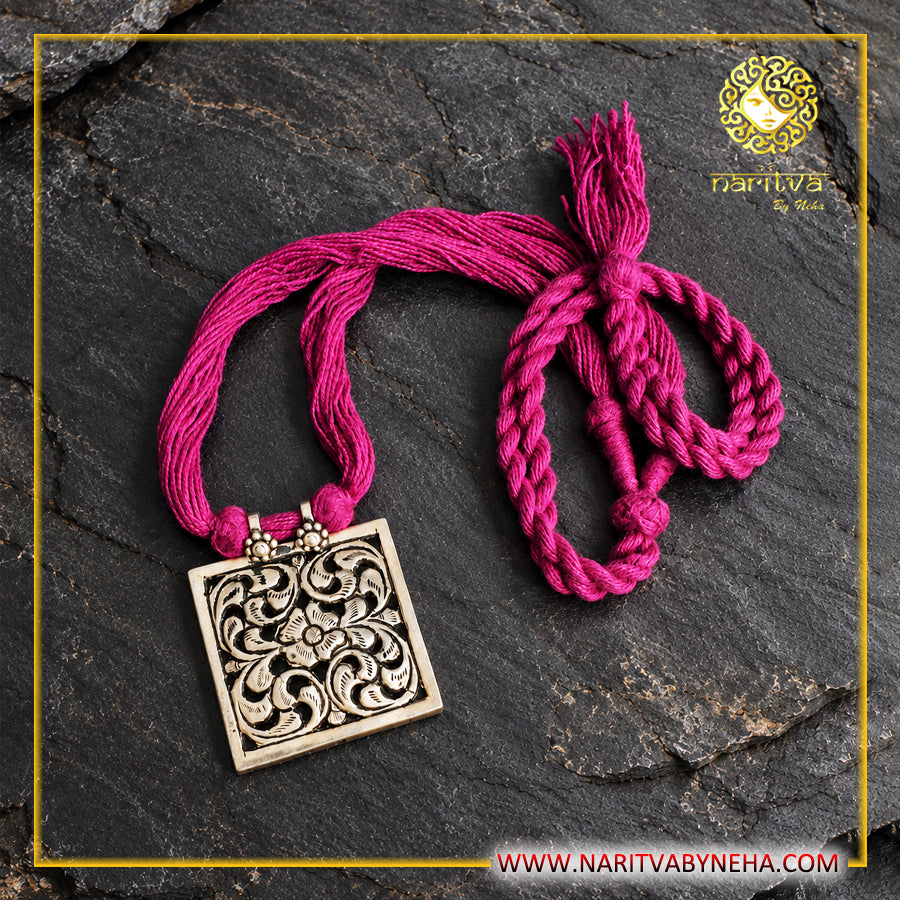 Chitai Square Necklace