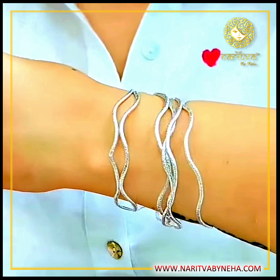 ZIgZag wavy  Bangles