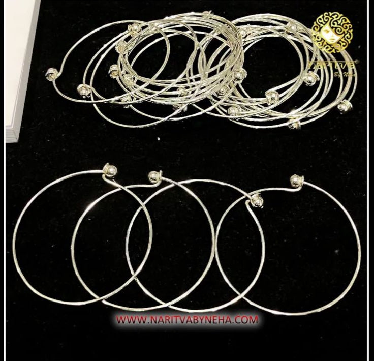 Wired ball bangles